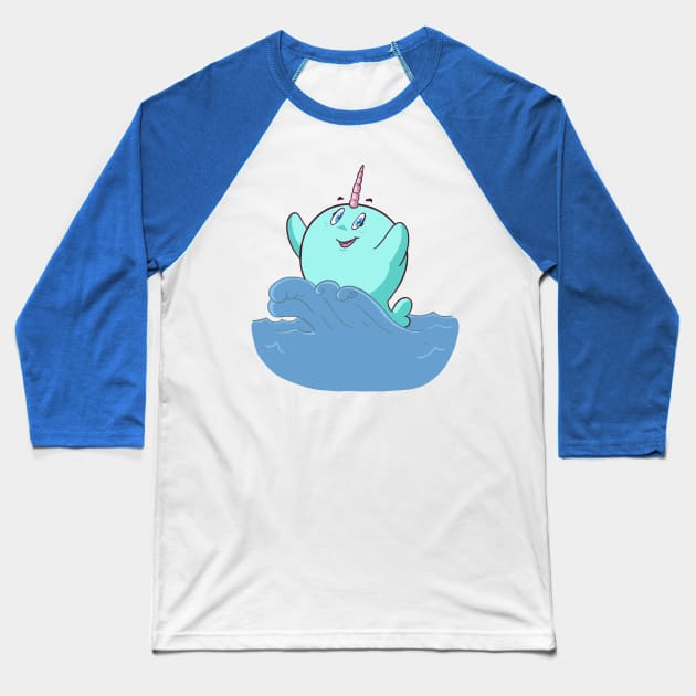 Seafoam: A Friend for Madison Logo (No Title) Baseball T-Shirt by JenjoInk